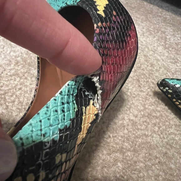 Steve Madden Proto snakeskin pumps - Picture 13 of 15
